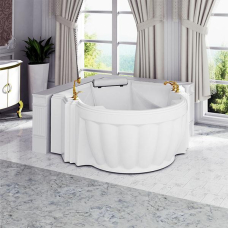 Акриловая ванна Fra Grande Монте-Карло 185х119 с панелью