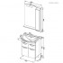 Комплект мебели для ванной Aquanet Асти 65 белый (зеркало шкаф/полка)