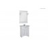 Комплект мебели для ванной Aquanet Валенса 80 белый краколет/серебро