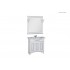 Комплект мебели для ванной Aquanet Валенса 90 белый краколет/серебро