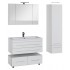 Комплект мебели для ванной Aquanet Верона 100 белый (подвесной 2 ящика)