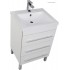 Комплект мебели для ванной Aquanet Верона 58 белый (напольный 3 ящика)