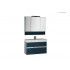 Комплект мебели для ванной Aquanet Виго 100 сине-серый