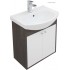 Комплект мебели для ванной Aquanet Грейс 60 дуб кантенбери/белый (2 дверцы)