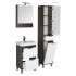 Комплект мебели для ванной Aquanet Гретта 50 венге
