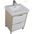 Комплект мебели для ванной Aquanet Гретта 60 светлый дуб (камерино 2 ящика)