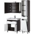 Комплект мебели для ванной Aquanet Гретта 75 венге (камерино)