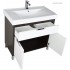 Комплект мебели для ванной Aquanet Гретта 90 венге