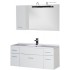 Комплект мебели для ванной Aquanet Данте 110 R белый (1 навесной шкафчик)