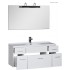 Комплект мебели для ванной Aquanet Данте 110 белый