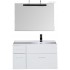 Комплект мебели для ванной Aquanet Данте 85 R белый
