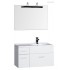 Комплект мебели для ванной Aquanet Данте 85 R белый