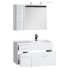 Комплект мебели для ванной Aquanet Данте 85 R белый (1 навесной шкафчик)