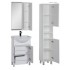 Комплект мебели для ванной Aquanet Доминика 55 белый