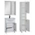 Комплект мебели для ванной Aquanet Доминика 80 белый