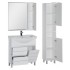 Комплект мебели для ванной Aquanet Доминика 80 бк белый