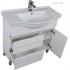 Комплект мебели для ванной Aquanet Доминика 90 L белый