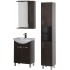 Комплект мебели для ванной Aquanet Донна 60 венге (2 дверцы)