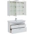 Комплект мебели для ванной Aquanet Ирвин 105 белый