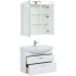 Комплект мебели для ванной Aquanet Ирвин 85 белый