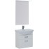 Комплект мебели для ванной Aquanet Ирис 65 белый (2 ящика)