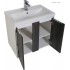 Комплект мебели для ванной Aquanet Клио 60 эвкалипт мистери/белый