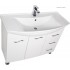 Комплект мебели для ванной Aquanet Моника 105 белый