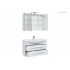 Комплект мебели для ванной Aquanet Остин 105 белый