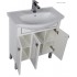 Комплект мебели для ванной Aquanet Честер 75 белый/серебро