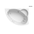 Акриловая ванна Radomir Алари 168x120 правая с гидромассажем "Классик"