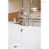 Акриловая ванна Fra Grande "Леонесса 175х80" Chrome (чаша перламутровая, оболочка перламутровая)