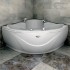 Акриловая ванна Radomir Филадельфия 168x168 с гидромассажем "Релакс"